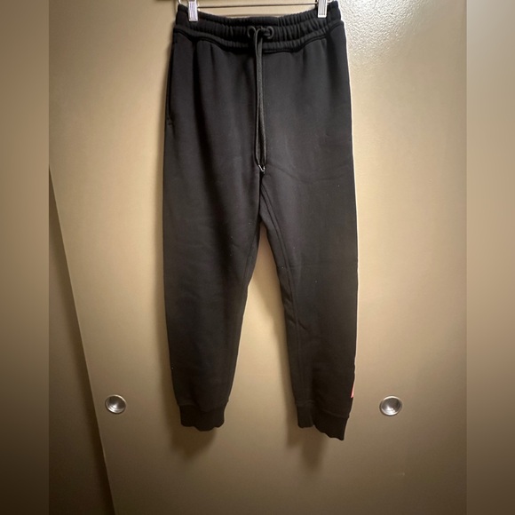 Burberry black cotton logo print joggers - Picture 6 of 6